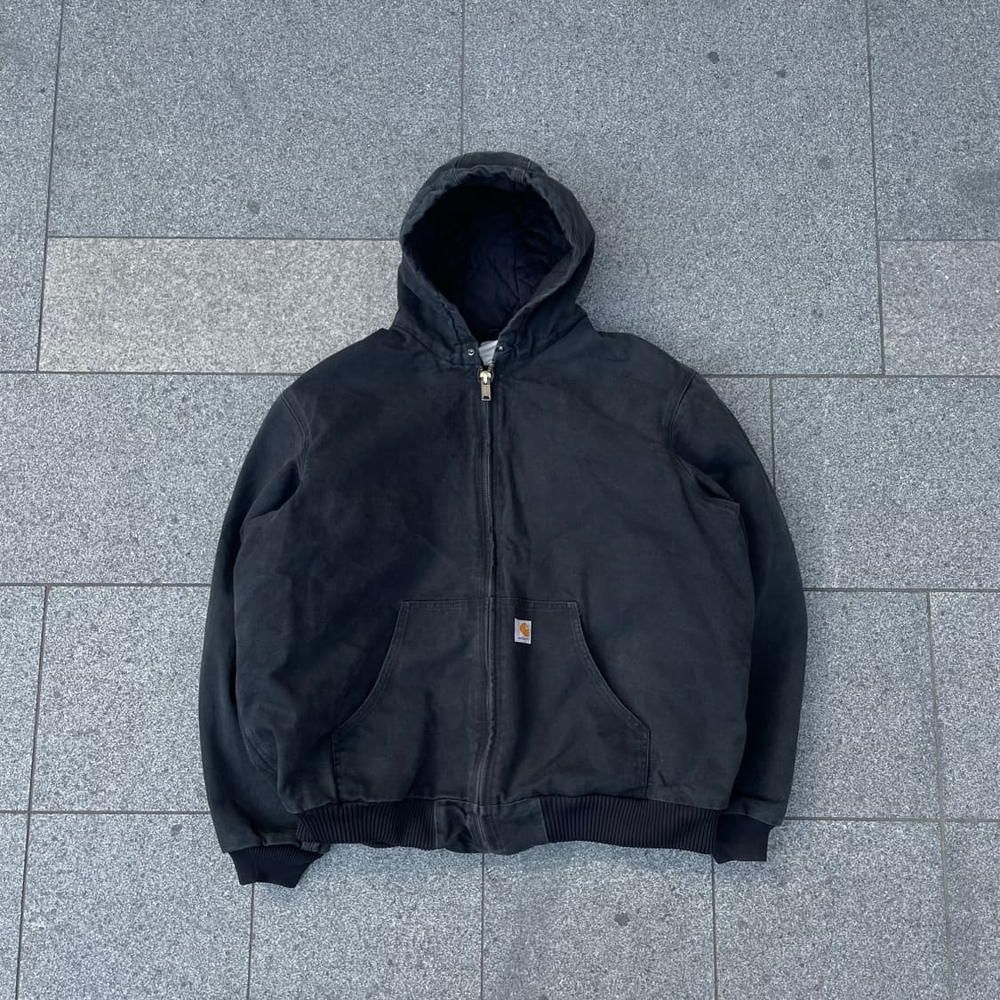 USA 빈티지 칼하트 J130 블랙 덕 액티브 자켓 상품이미지1