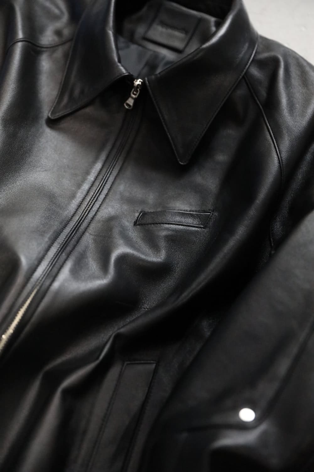 머듈 아펜딕스 A4 레더 블루종 블랙 상품이미지1