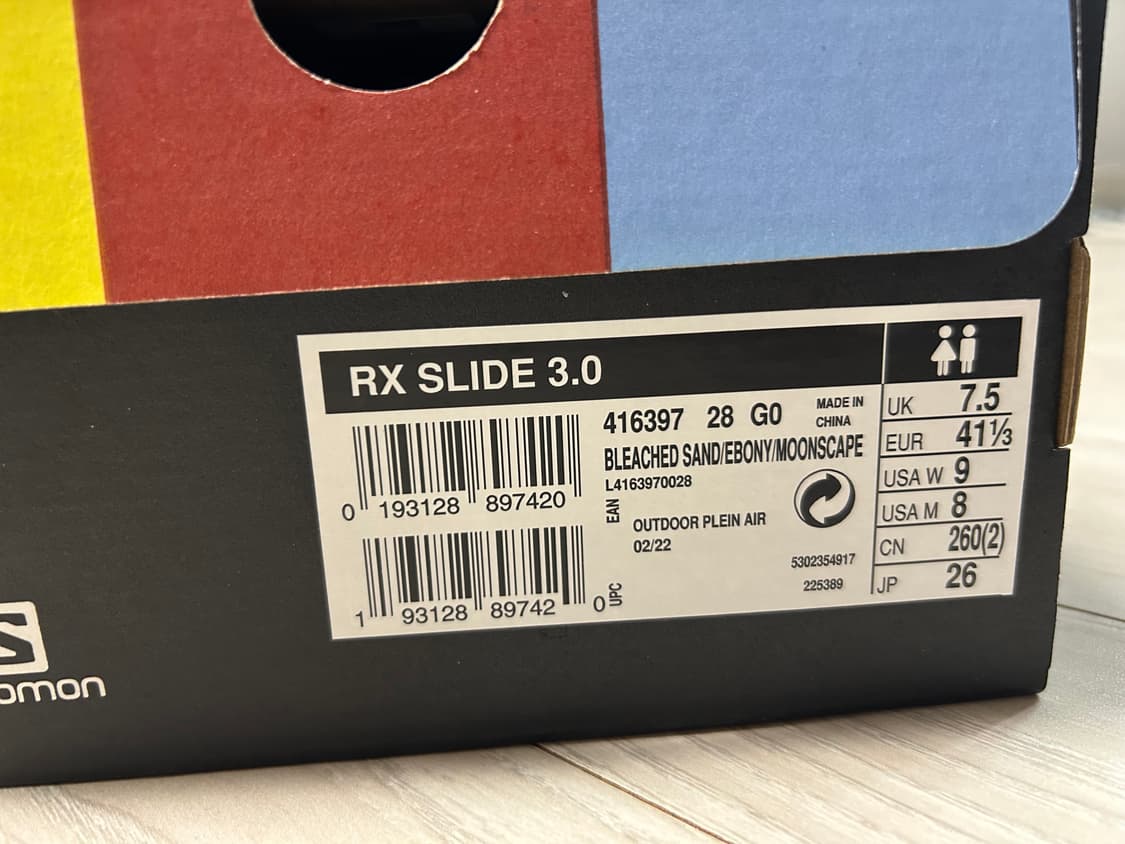 Salomon RX Slide 3.0 Bleached Sand 상품이미지5