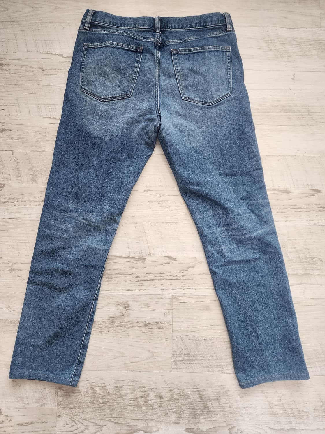 UNIQLO 유니클로 중청 스판 데님 팬츠 팜. (33~34)인치 청바지 상품이미지2