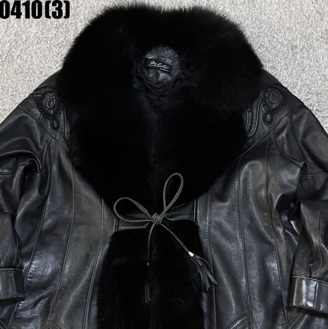 빈티지 레더 자켓 상품이미지2