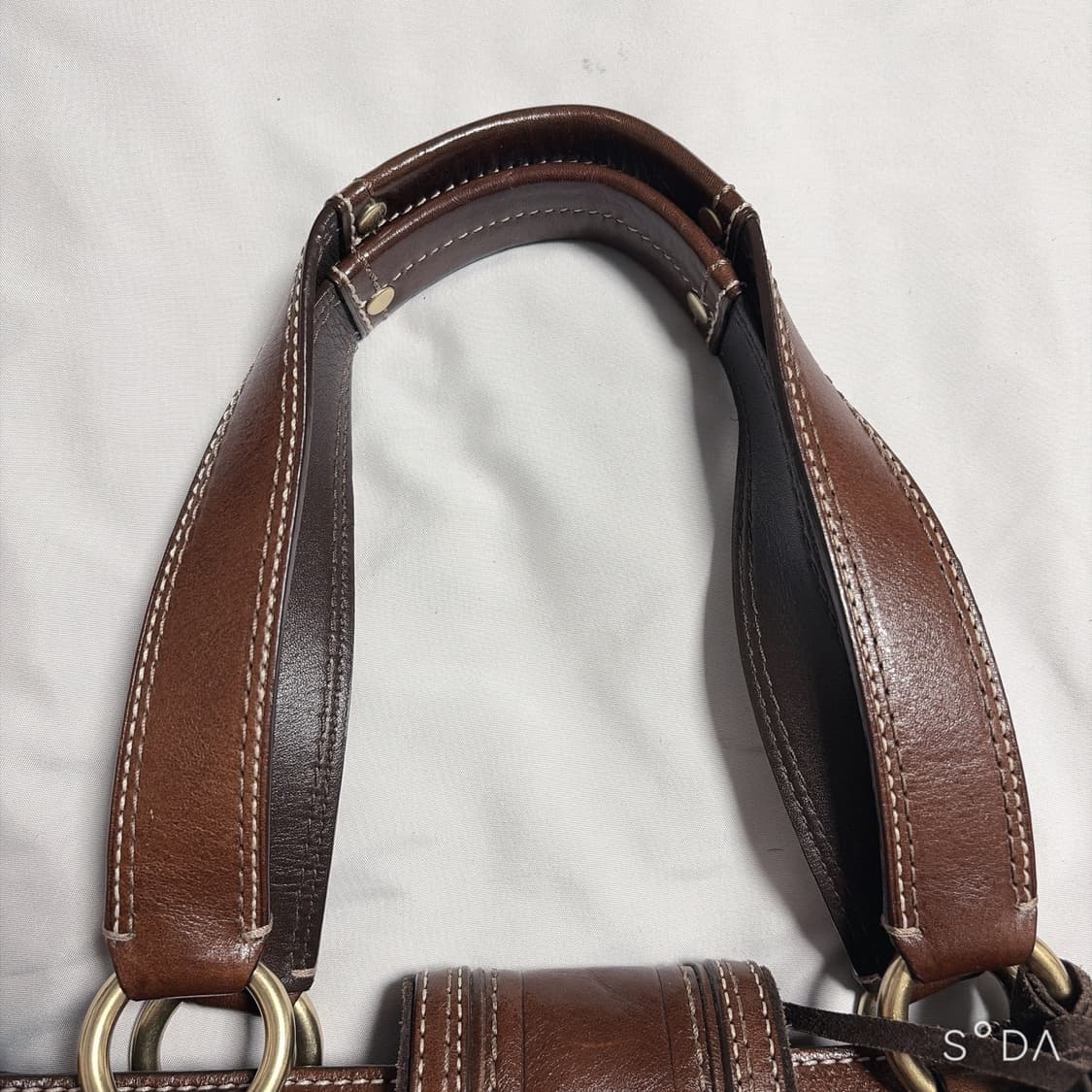 코치 시그니처 턴락 브라운 숄더백 상품이미지10