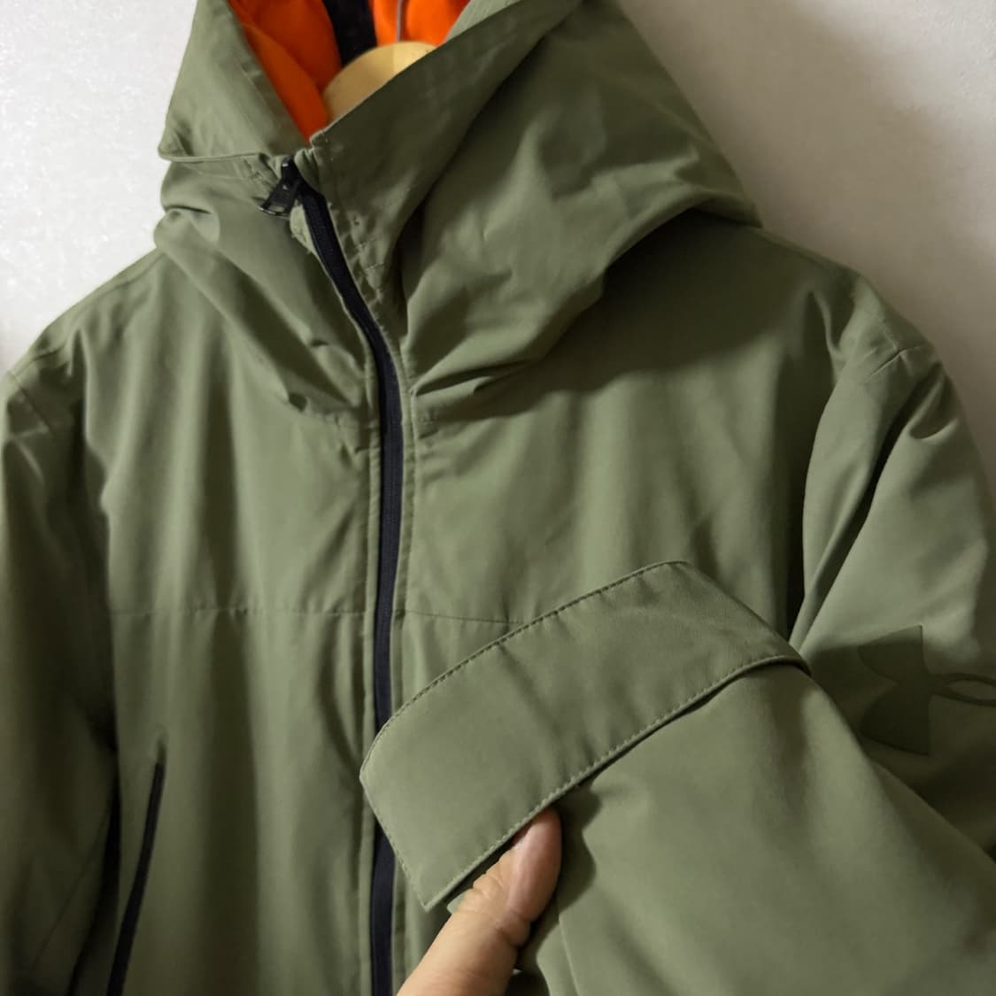 언더아머 오리털 야상 집업 다운 점퍼 L (남성 105정도) 상품이미지5