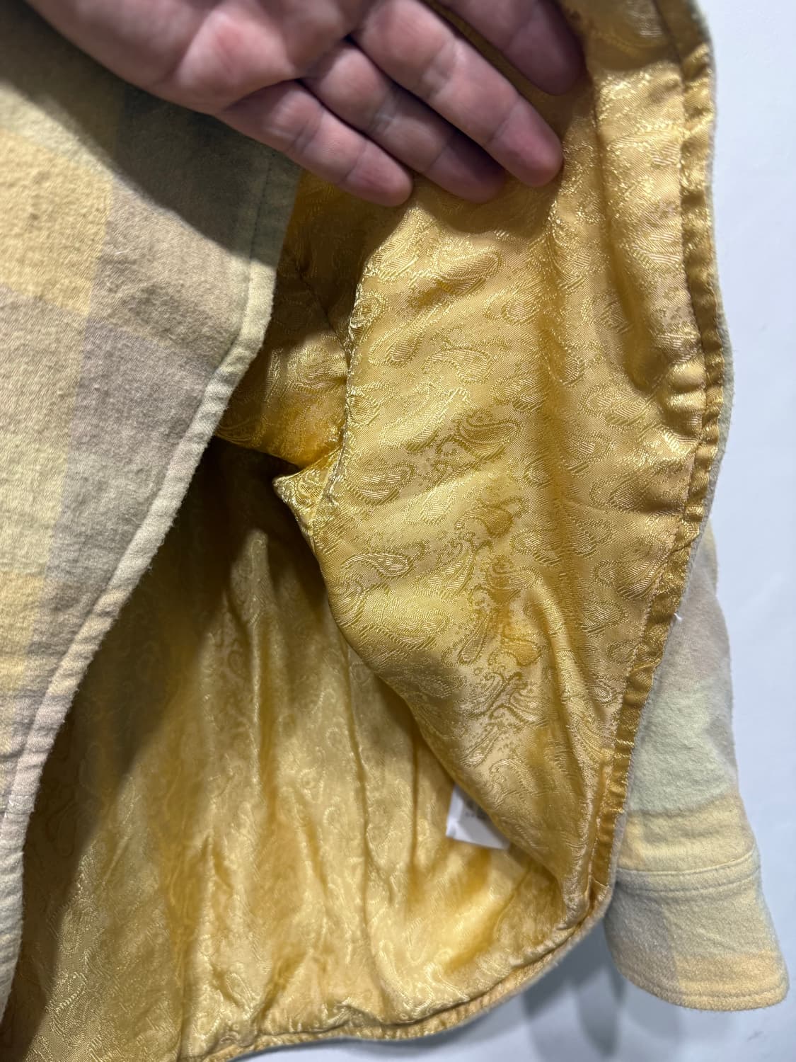 마리아노 magliano 22 체크 오버핏 아노락셔츠 M 상품이미지7