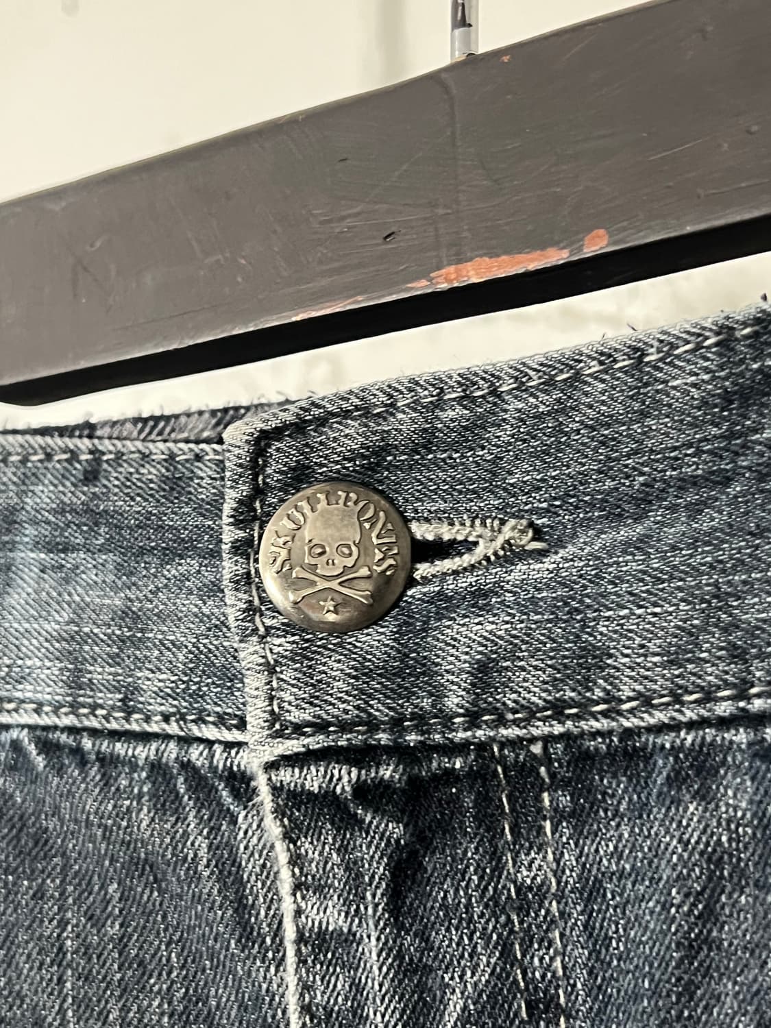 Mild Life 레터링 포인트 데님 팬츠 상품이미지4