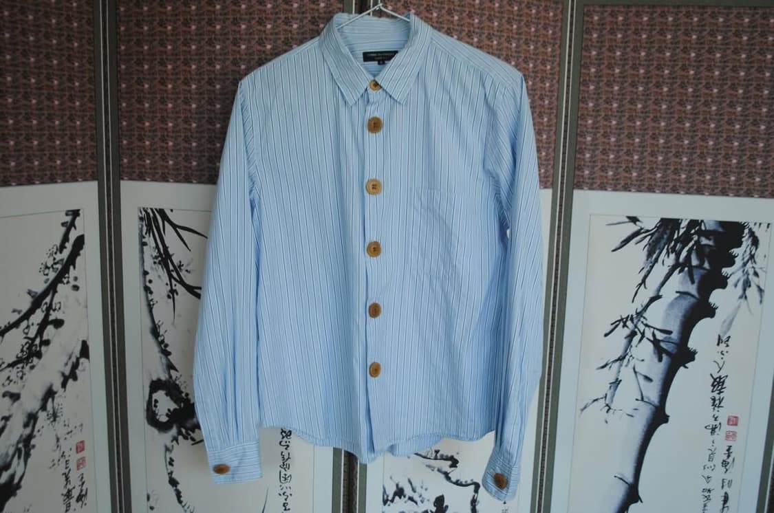 homme AD2002 big button shirt 상품이미지1