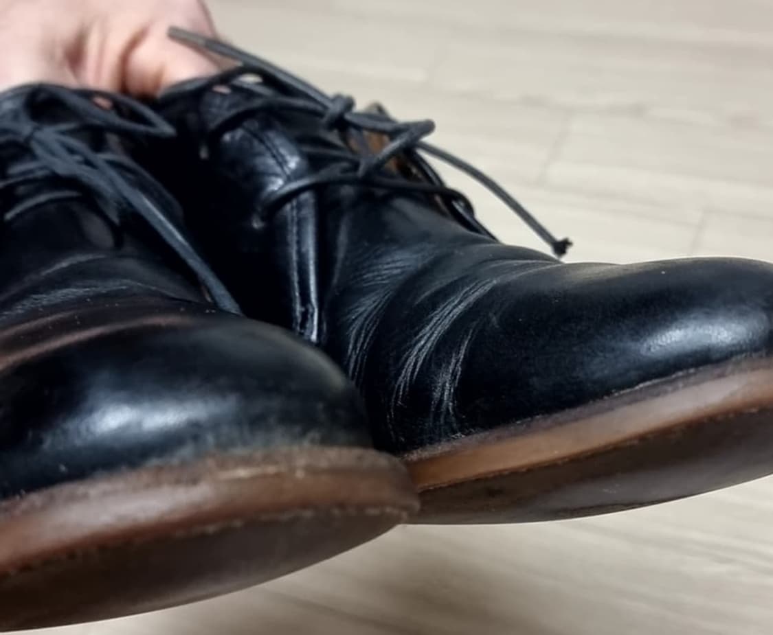 폴로 랄프로렌 블랙 가죽 남성 추카부츠(10d) 상품이미지2