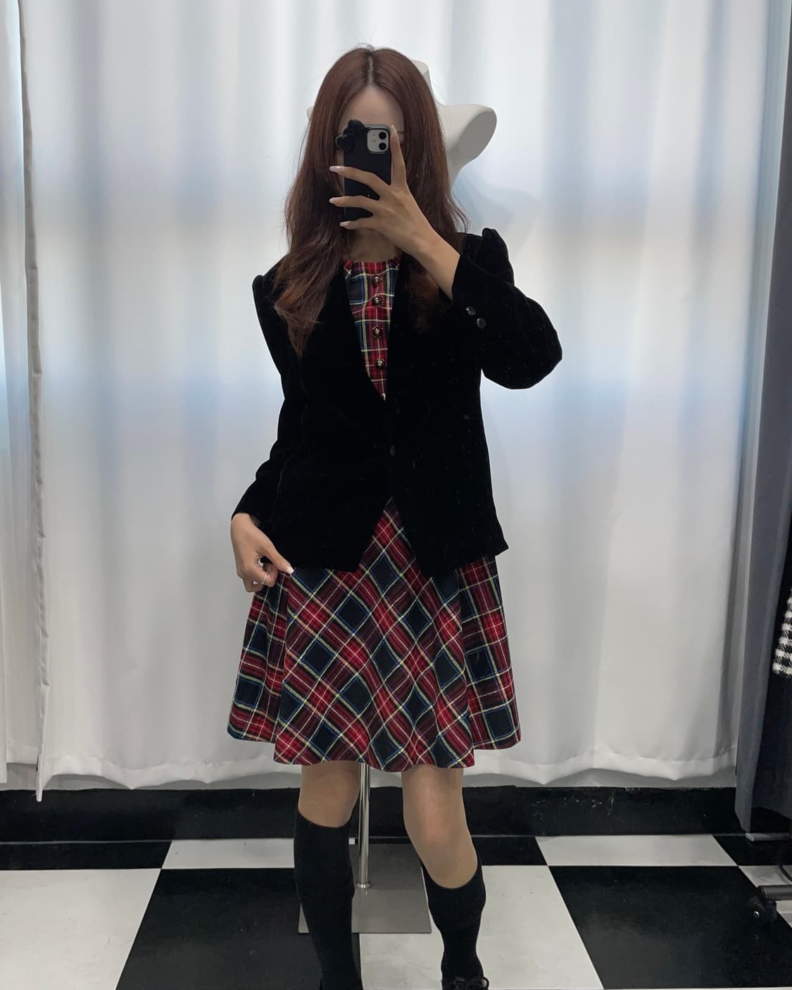 🎸체크 원피스🎸 상품이미지3