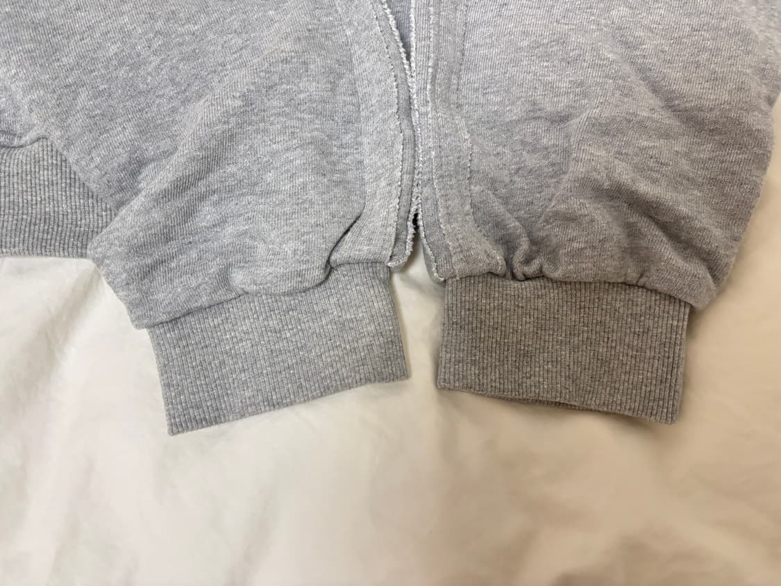 (새상품)클리시어 09 넘버링 후드집업 그레이 상품이미지8