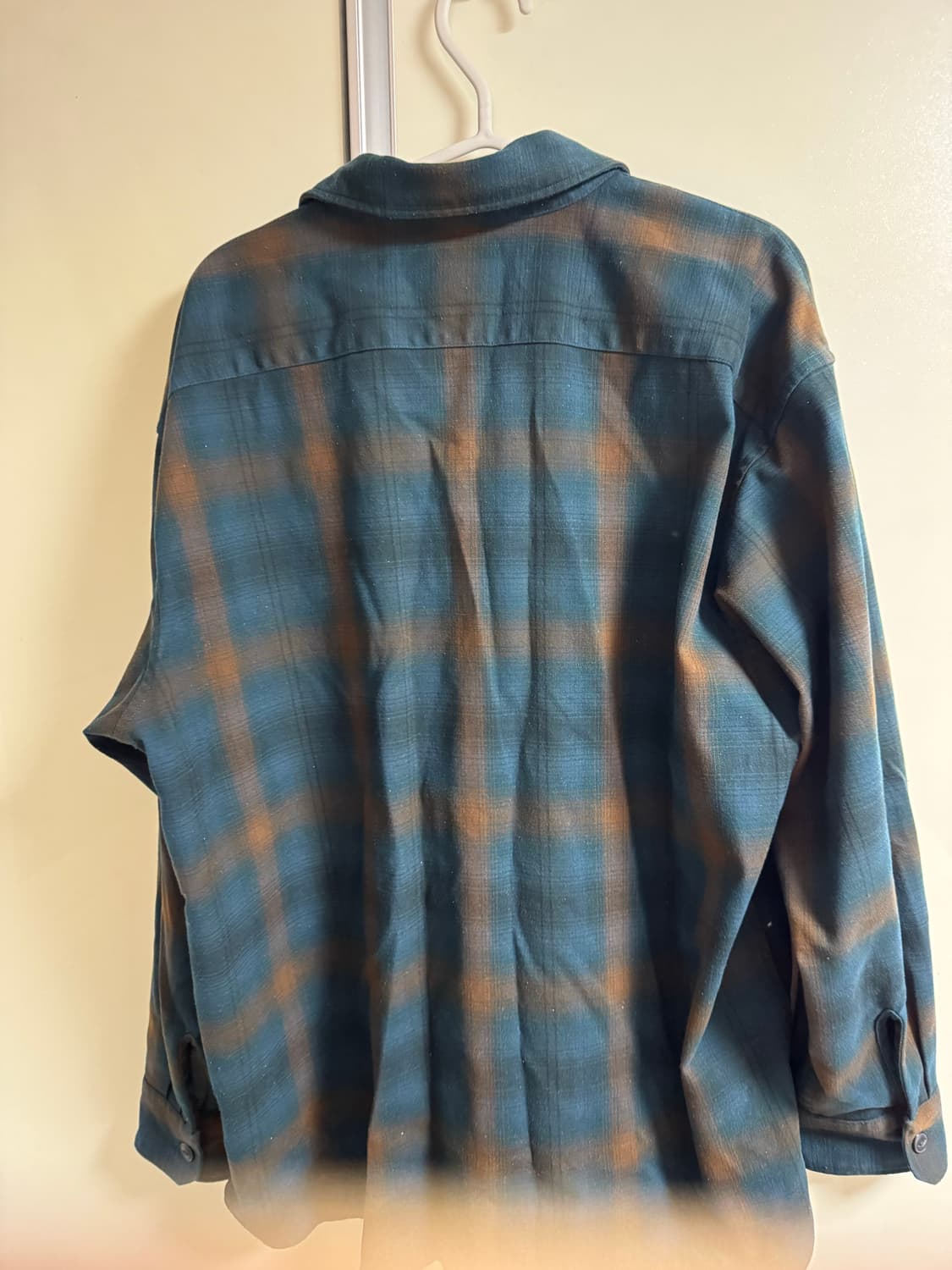 유니클로 르메르 U 체크 셔츠 XL 상품이미지2