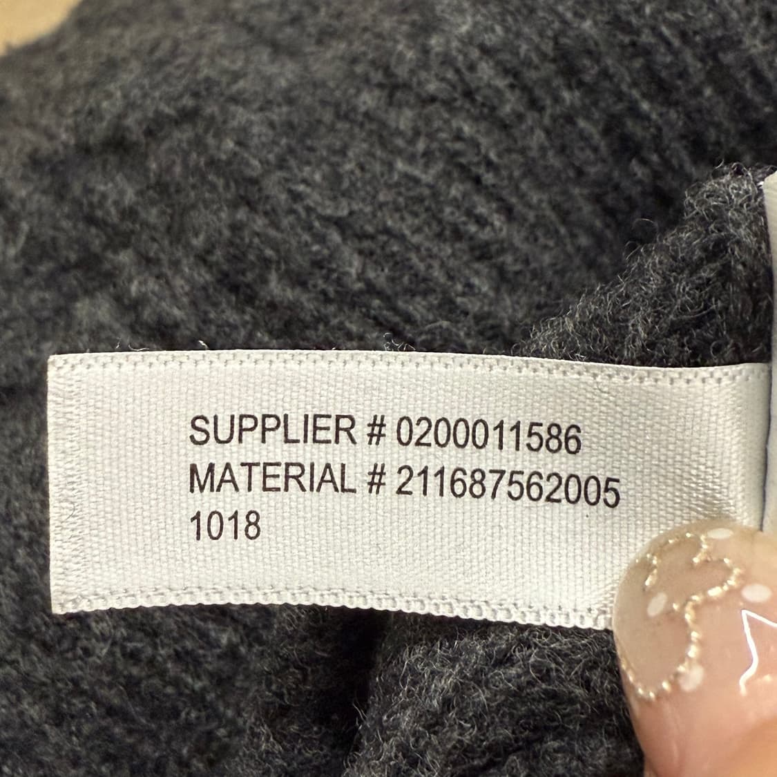 폴로 랄프로렌 딥 그레이 니트 가디건 상품이미지7