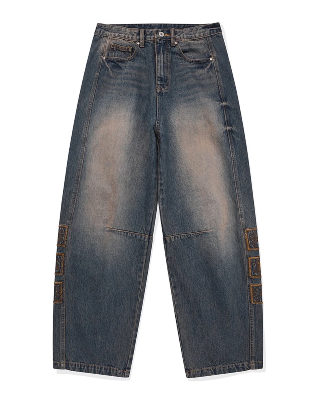카락터 Vintage Emblem Denim Pants 00사이즈 상품이미지4