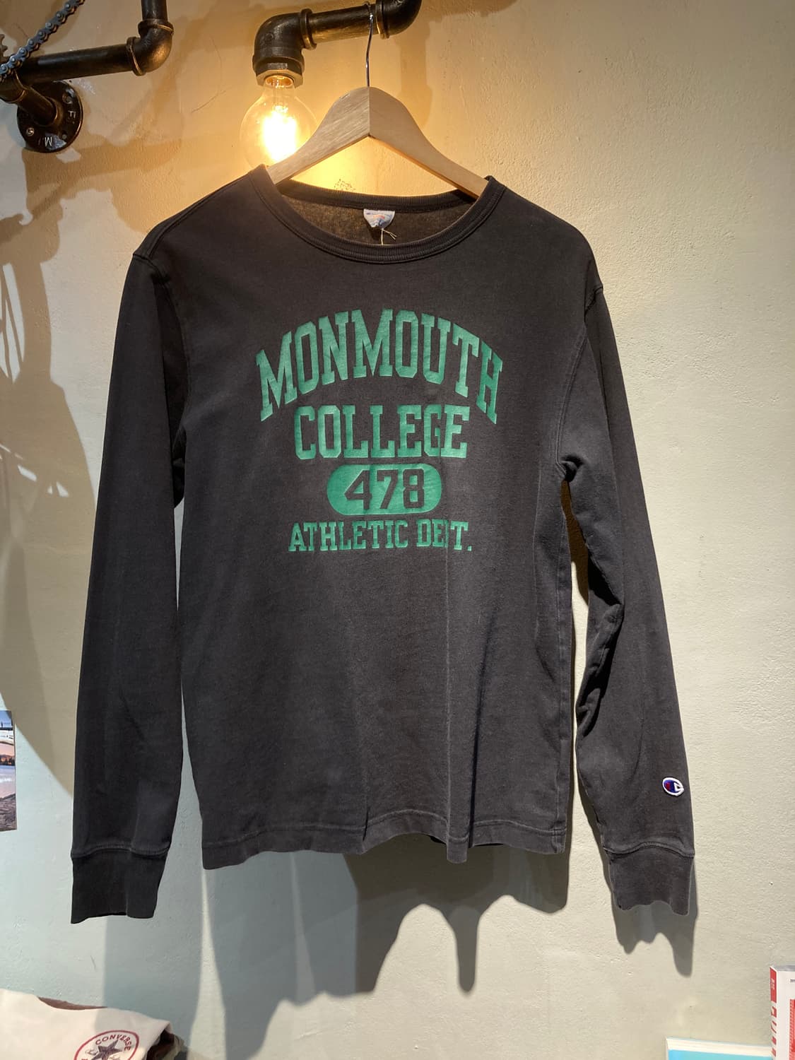 Champion Monmouth 리버스위브 챠콜블랙 슬리브] 상품이미지2