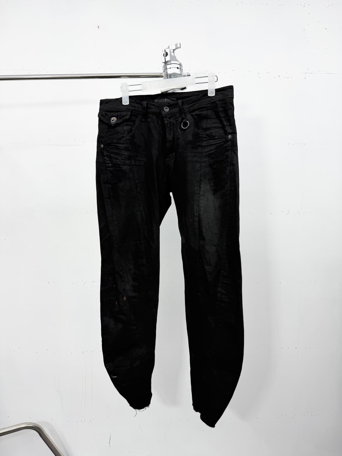 JULIUS × LHP 10-11AW Coated Curved Pants 상품이미지1