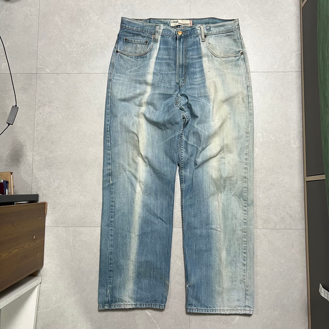 [36] 00s 리바이스 569 빈티지 에이징 데님 청바지 상품이미지2