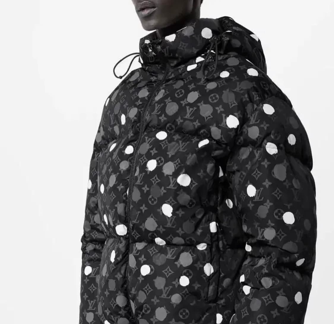 (A+/52) / 루이비통 X 쿠사마 모노그램 페인트 닷 다운 패딩 자켓 상품이미지10