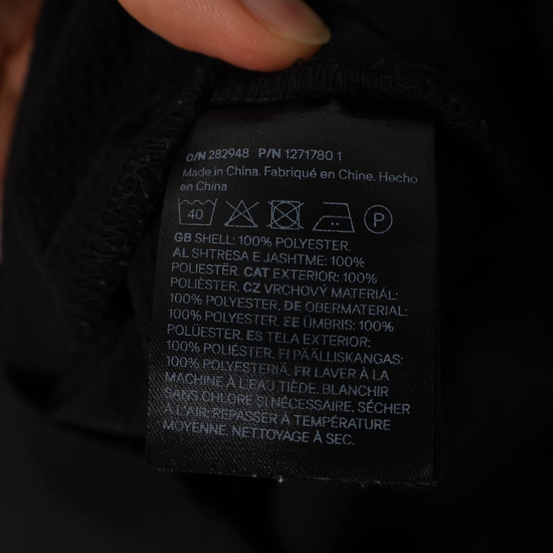 105/H&M 블랙 셔츠 상품이미지6