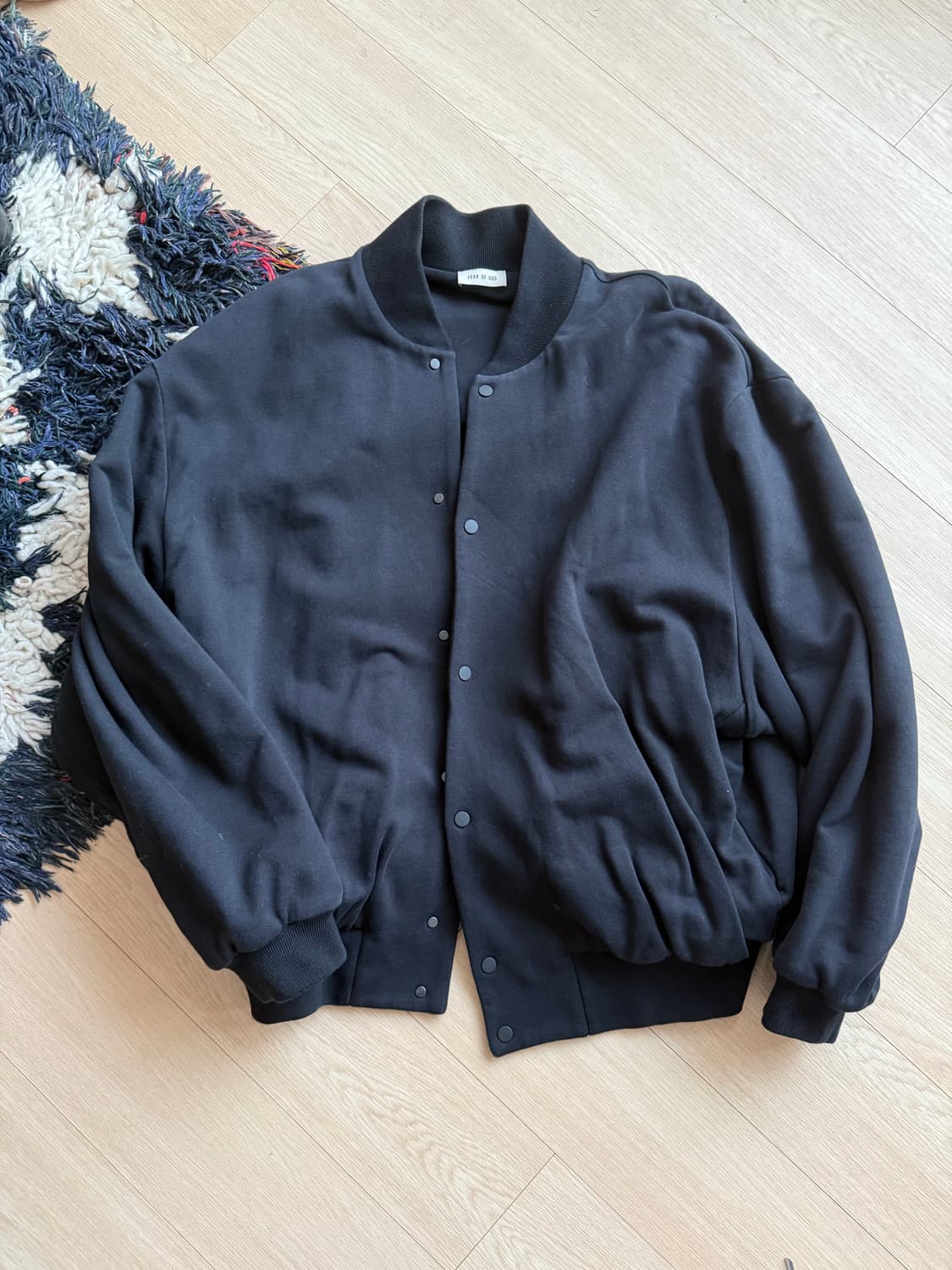 [2] 피어오브갓 x 세인트 미카엘 바시티 봄버 상품이미지2