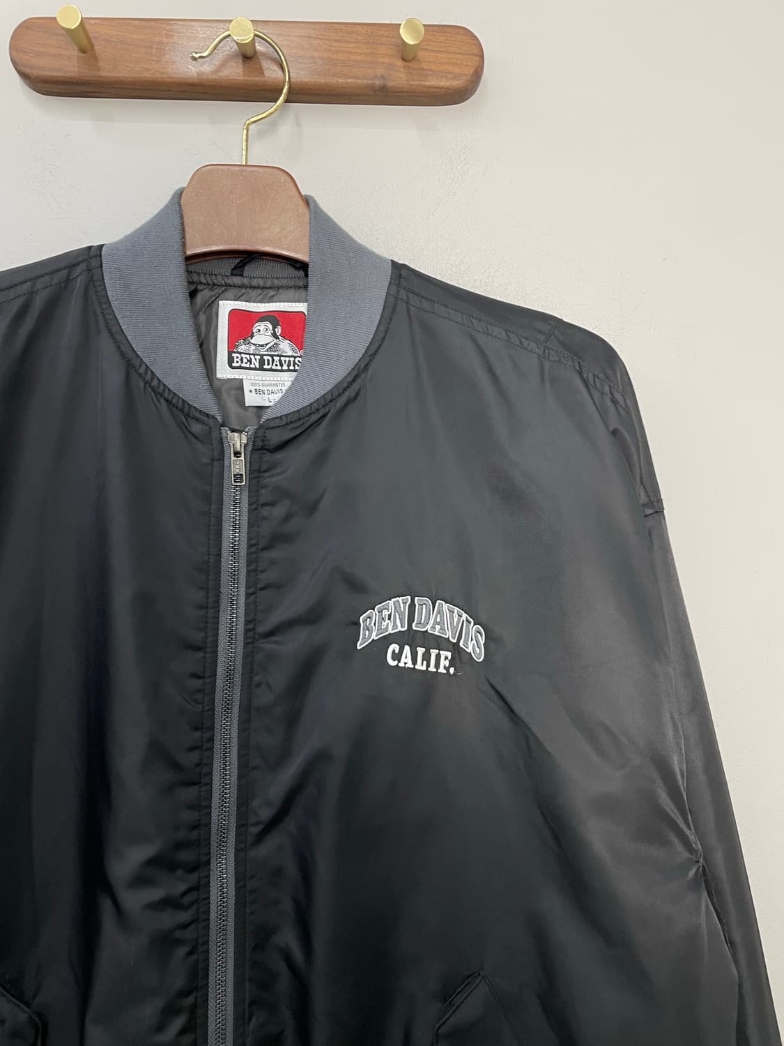 벤 데이비스 올드스쿨 나일론 바시티 자켓 H2328 상품이미지4