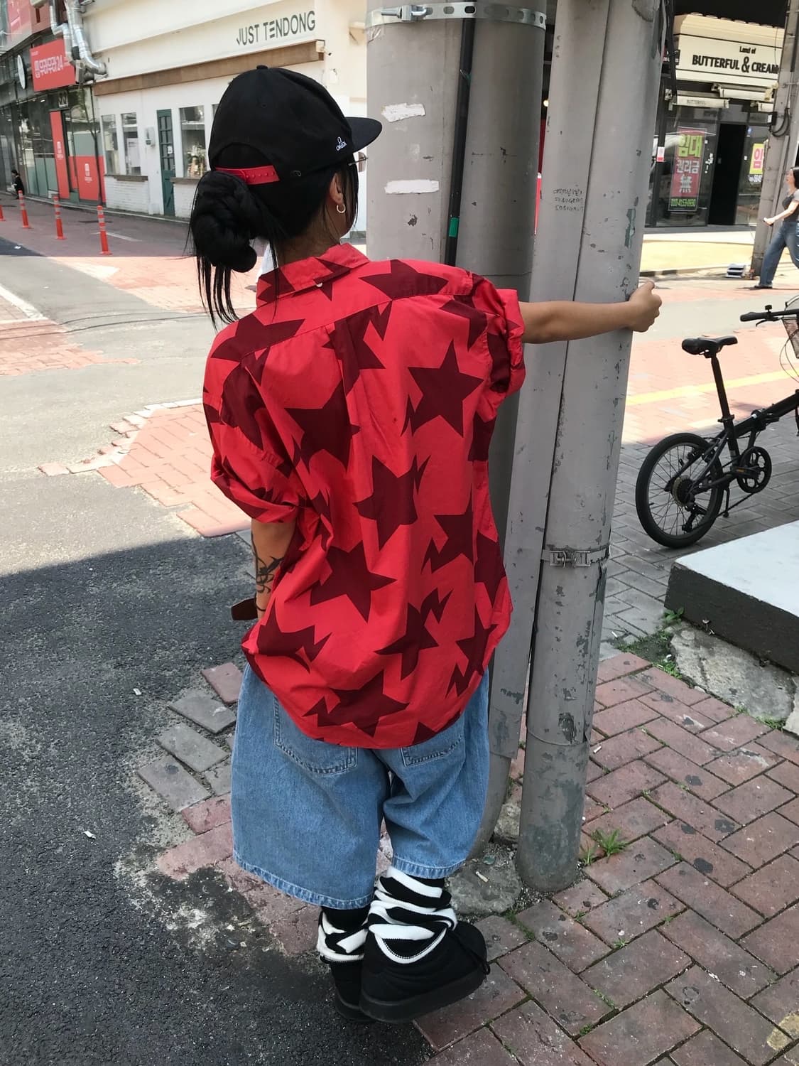 < Bape Star Pattern Shirt > 상품이미지3
