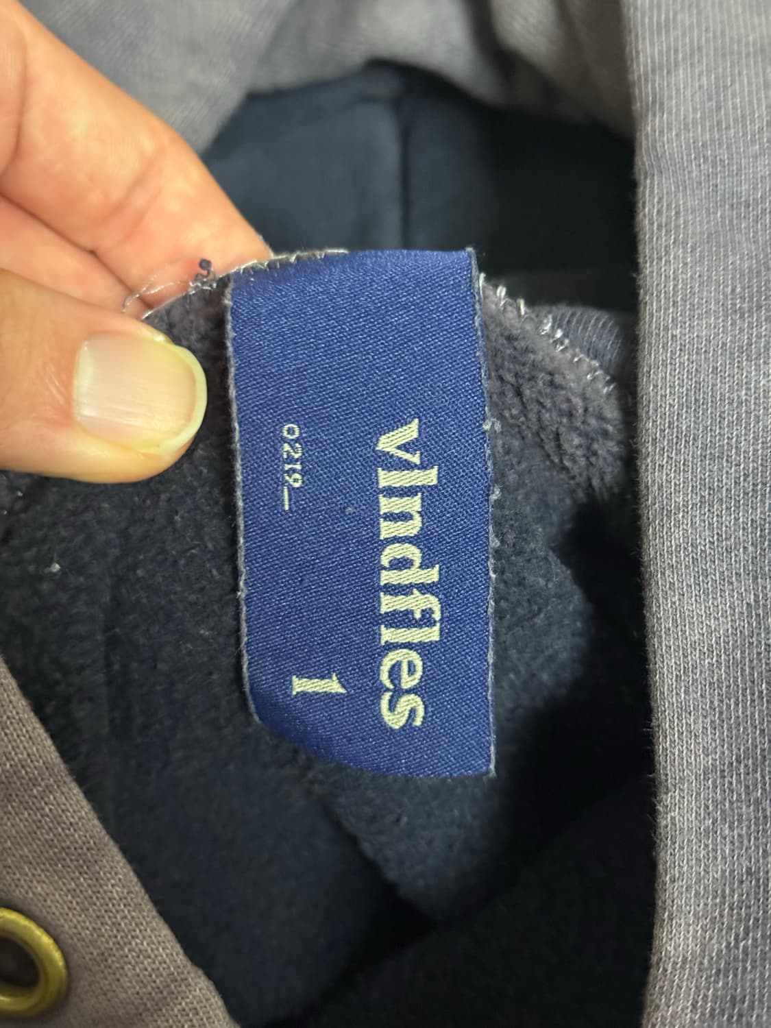 블라인드 파일즈 페인팅 후드 1 상품이미지2