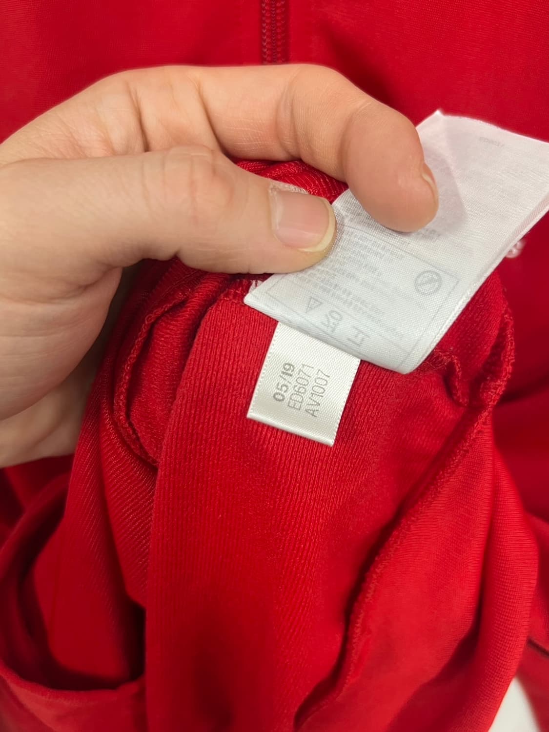 아디다스 파이어버드 트랙 레드 져지 자켓 상품이미지7