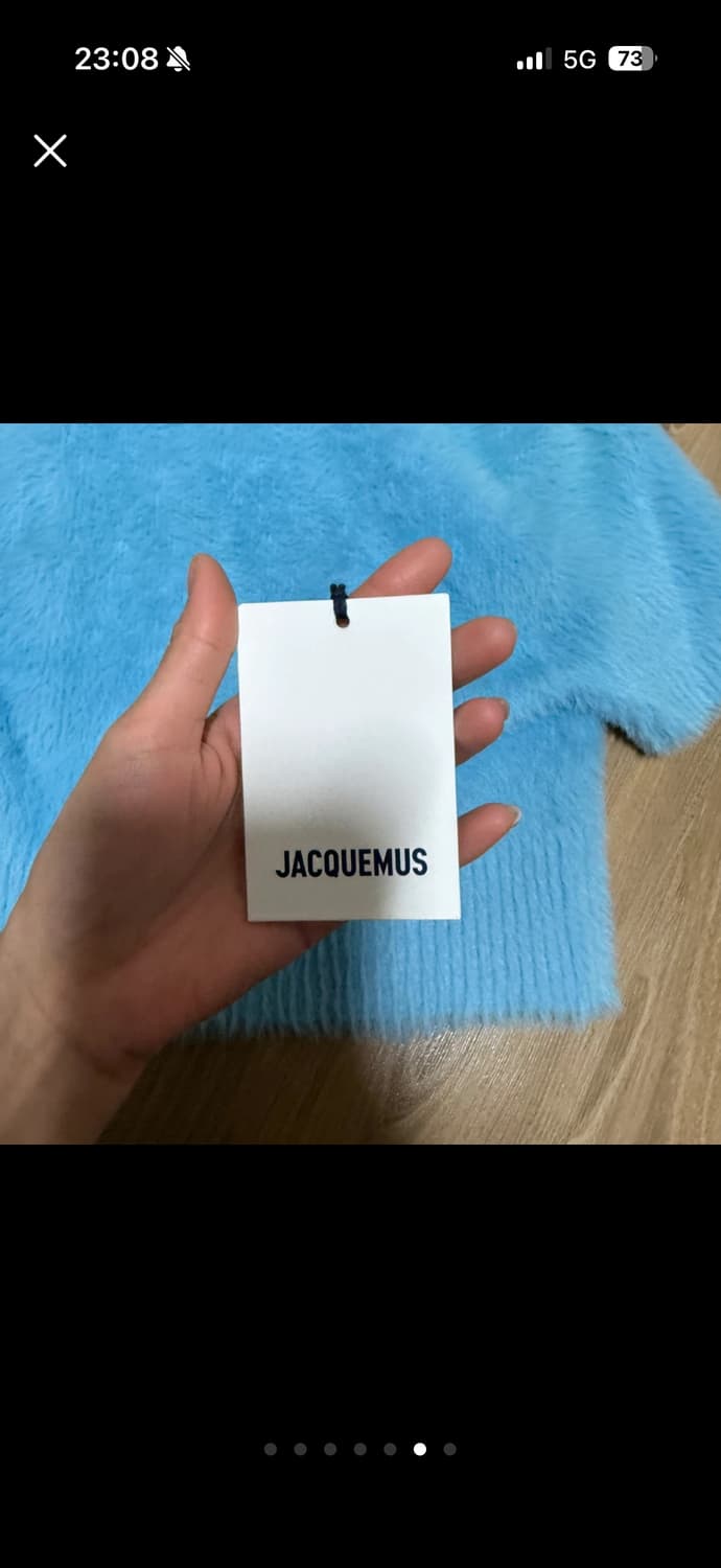 JACQUEMUS 자크뮈스 크롭 니트 가디건 상품이미지6