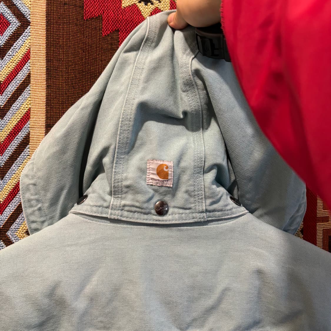 칼하트 와일드 우드 쉐르파 봄버자켓 상품이미지10