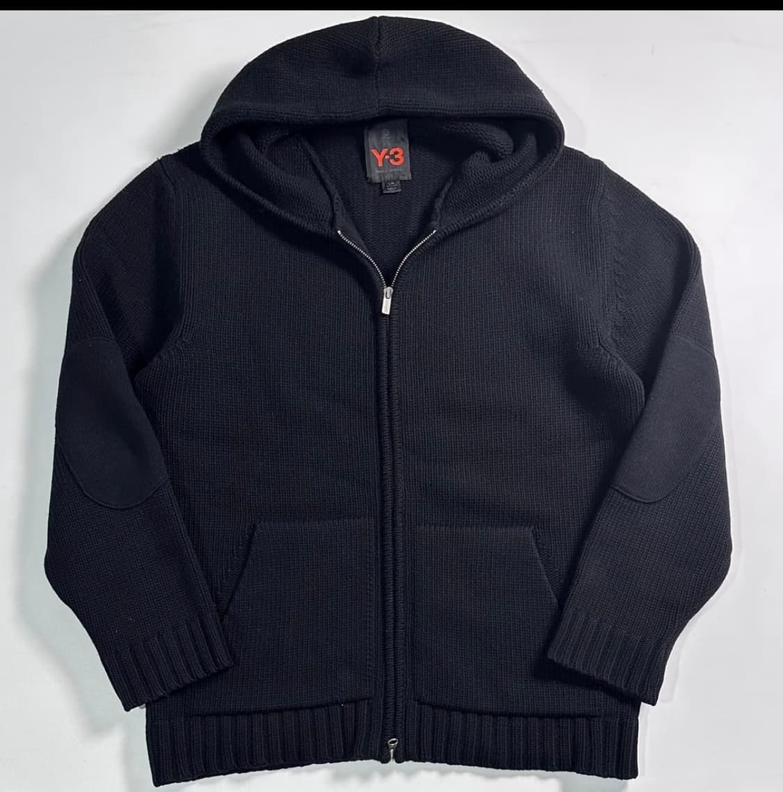 Y-3 y3 와이쓰리 울 니트 후드집업 상품이미지1