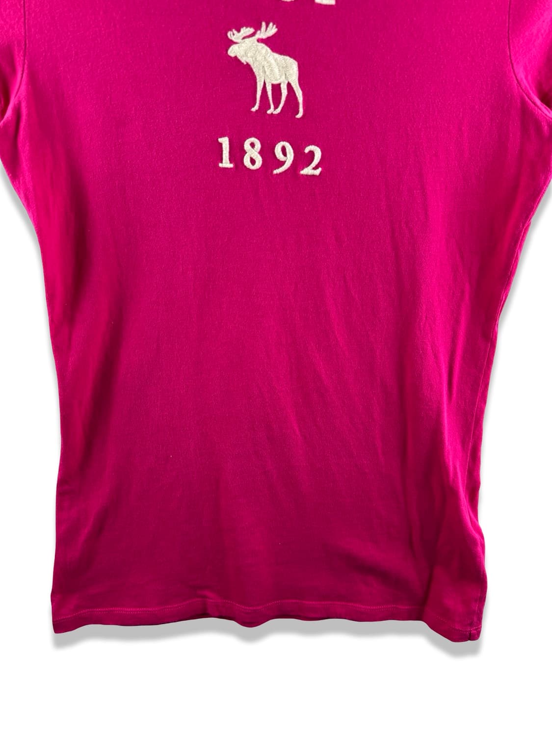 아베크롬비 Y2K 핫핑크 딱붙티셔츠3062 상품이미지4