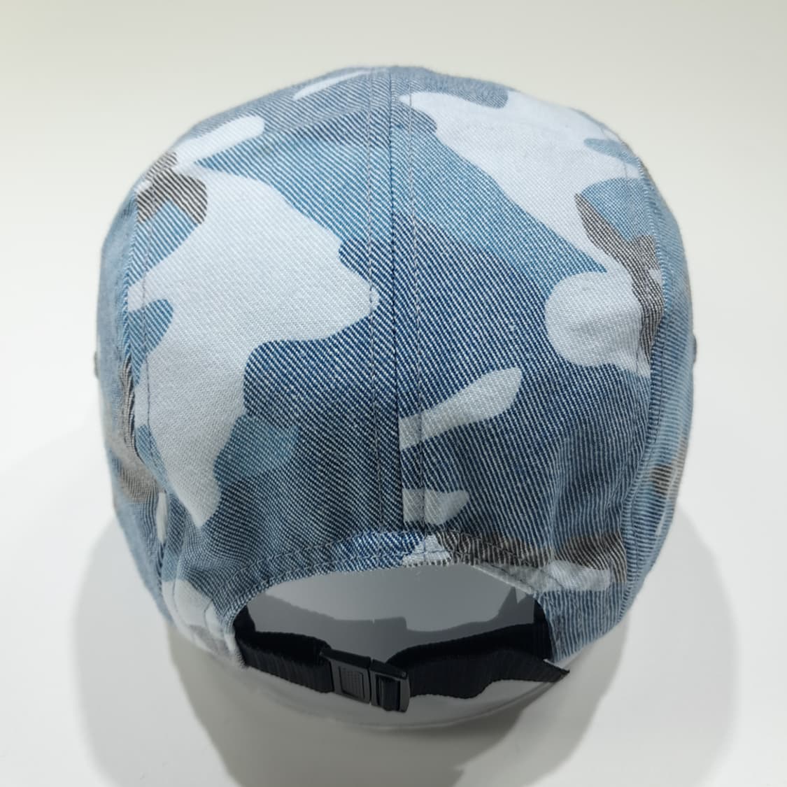 CL740 슈프림 미국판 워시드블루 밀리터리 카모 캠프캡 모자 상품이미지5