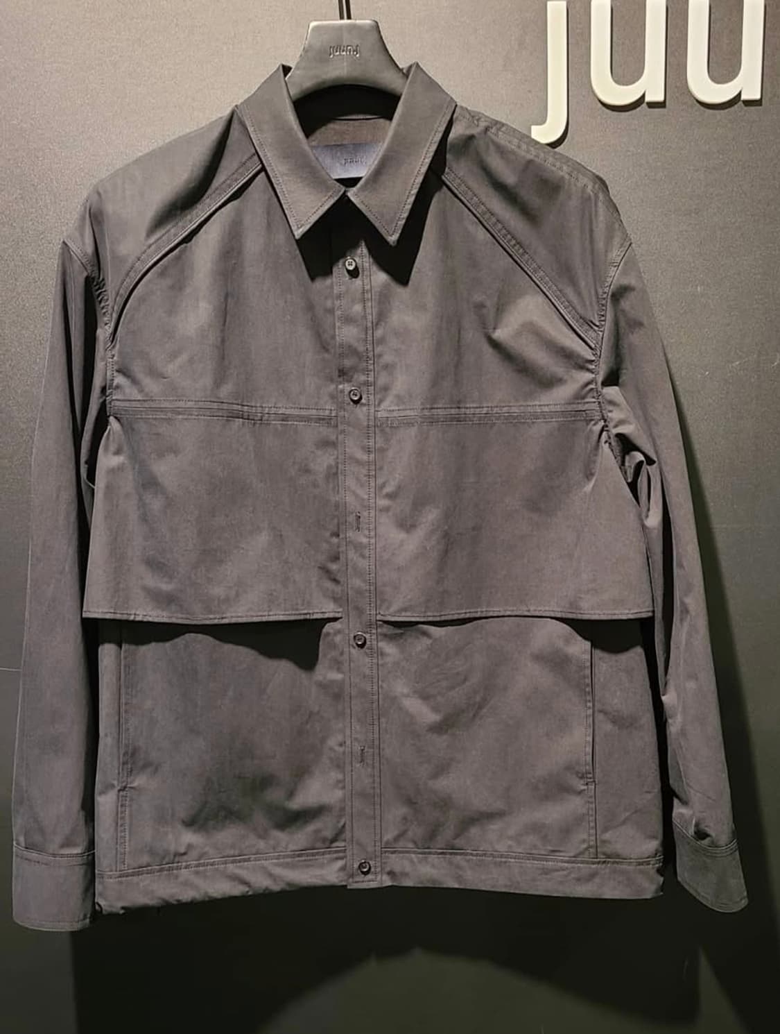 [48]준지 21fw 레이어드 셔츠 자켓 상품이미지5