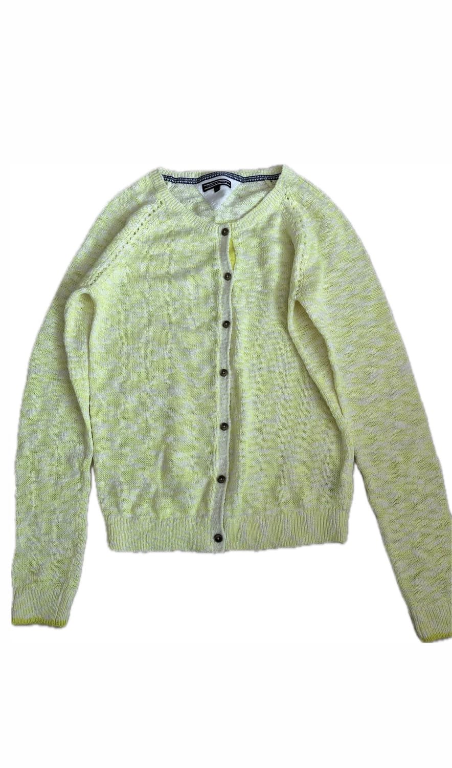 Tommy Hilfiger 형광 유넥 가디건 상품이미지1