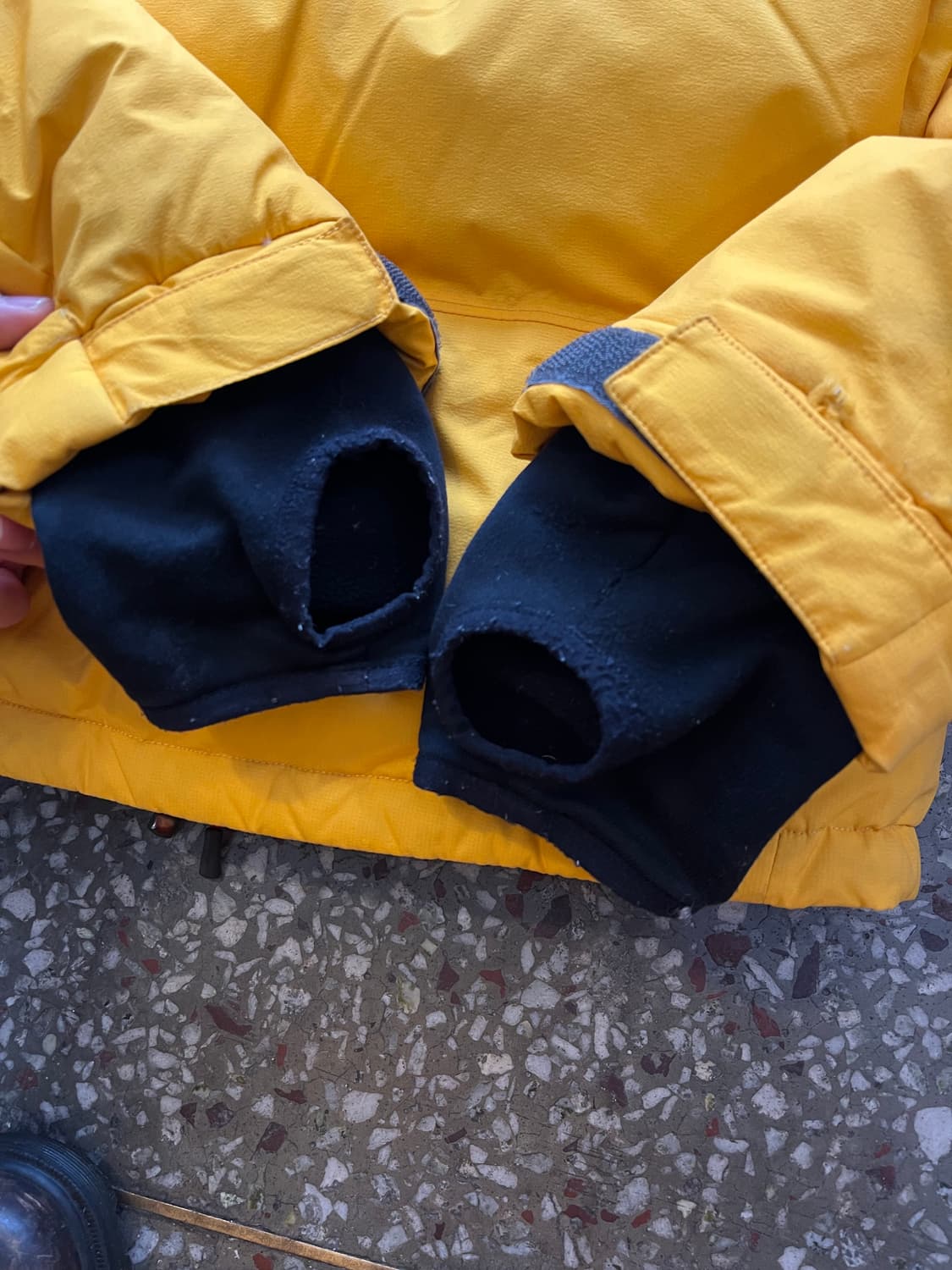 노스페이스 히말라야1 패딩 옐로우 상품이미지8