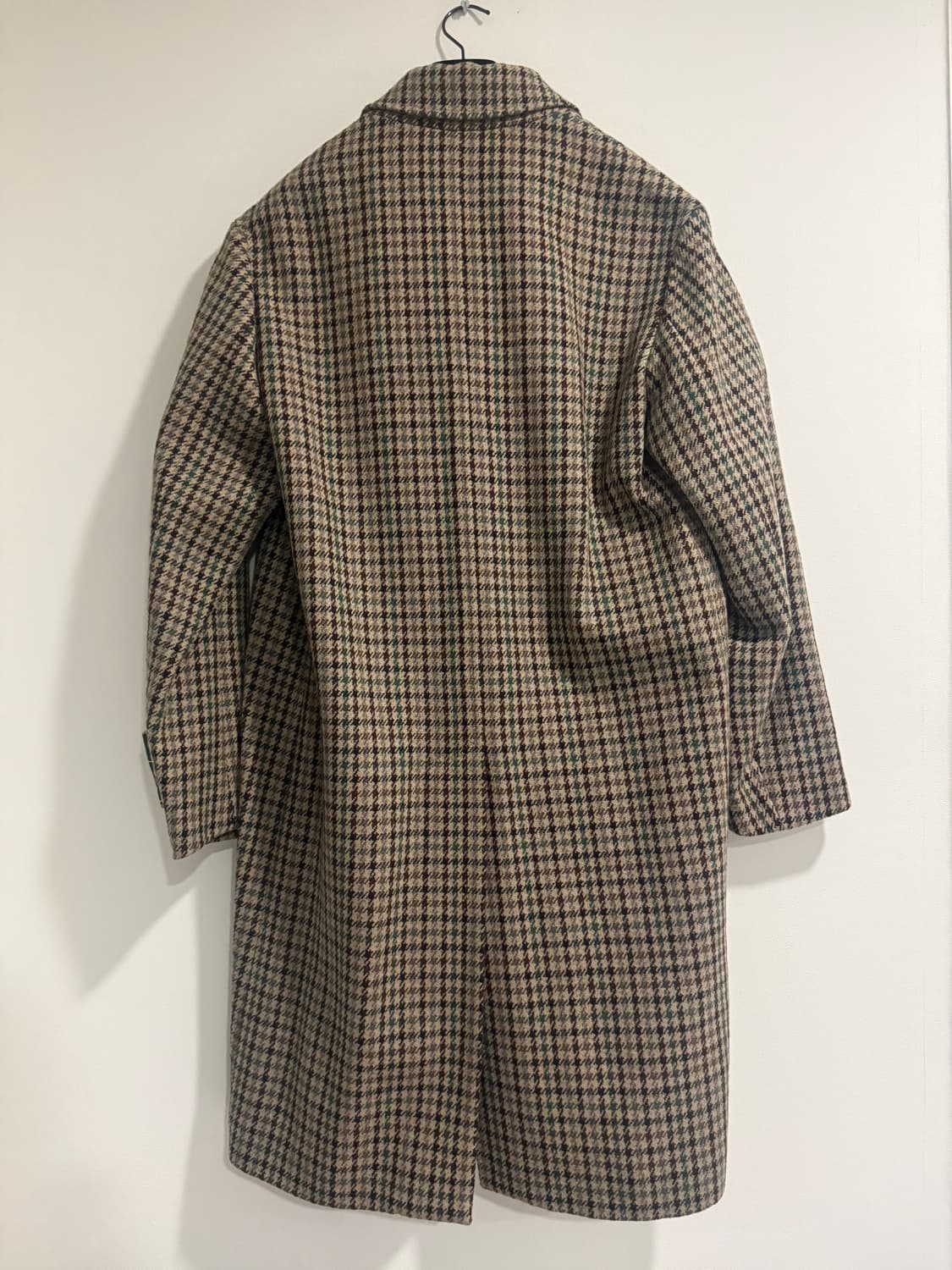 구찌(Gucci) 브라운 체크 남성 울 코트 상품이미지5