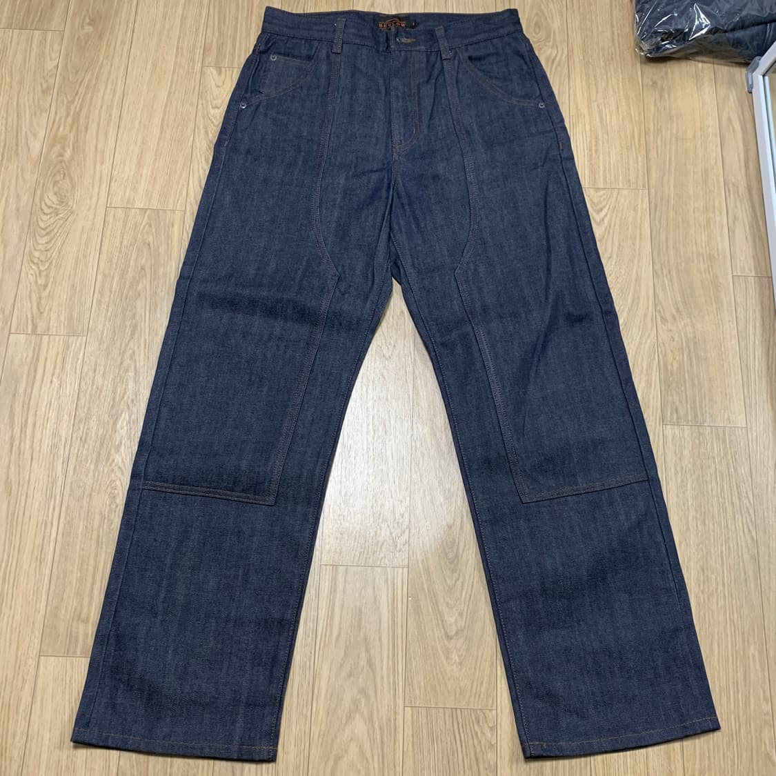 30)Beslow 비슬로우 더블니 생지 데님 상품이미지1