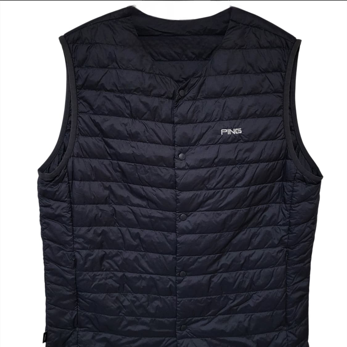 골프웨어 경량패딩조끼 PING핑 100 구스다운 거위털 상품이미지1