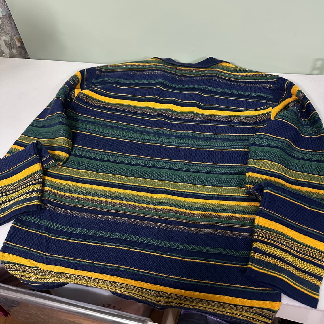 BED JW FORD 베드포드 멀티컬러 단가라 Rigger니트 상품이미지6