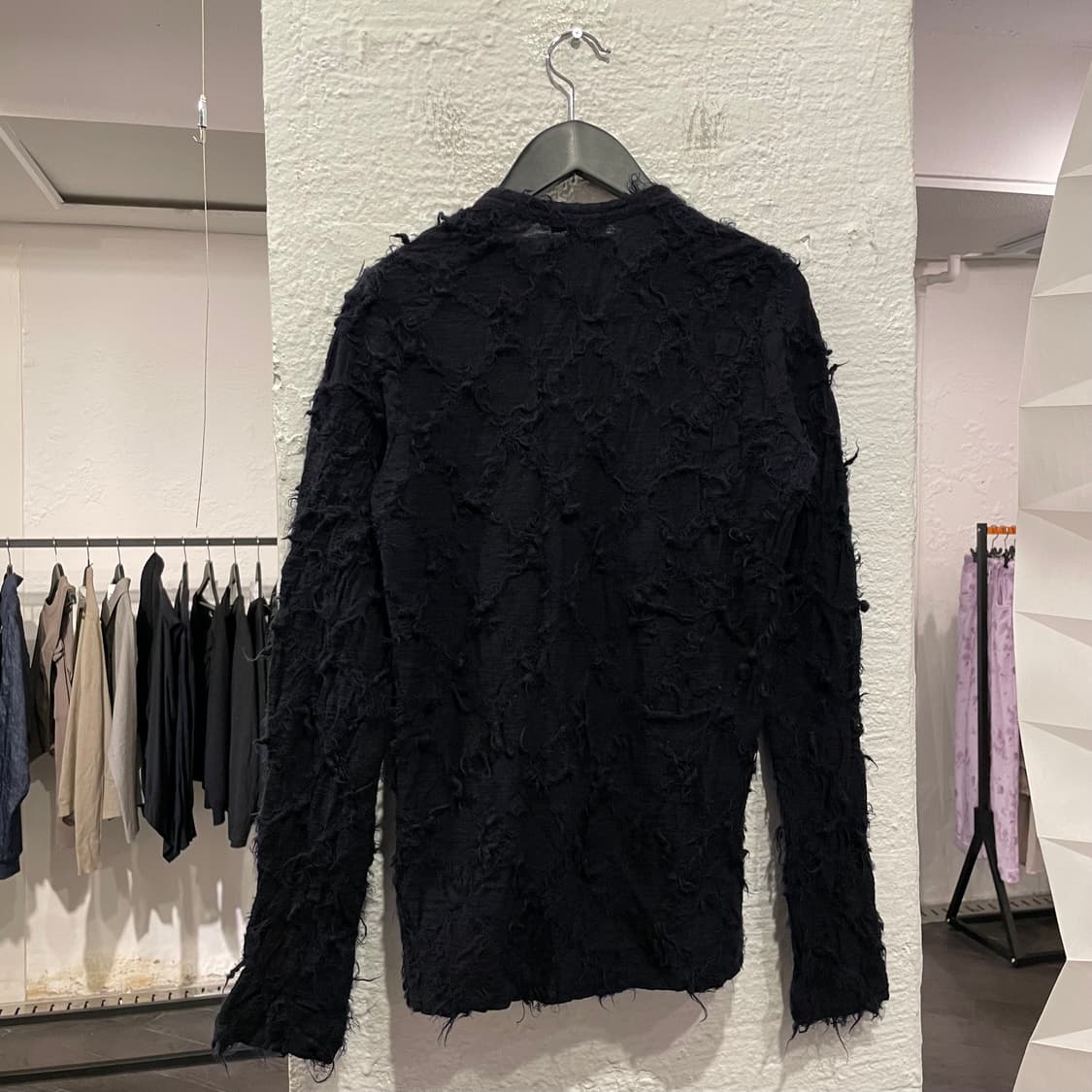 꼼데가르송 모헤어 가디건 상품이미지3