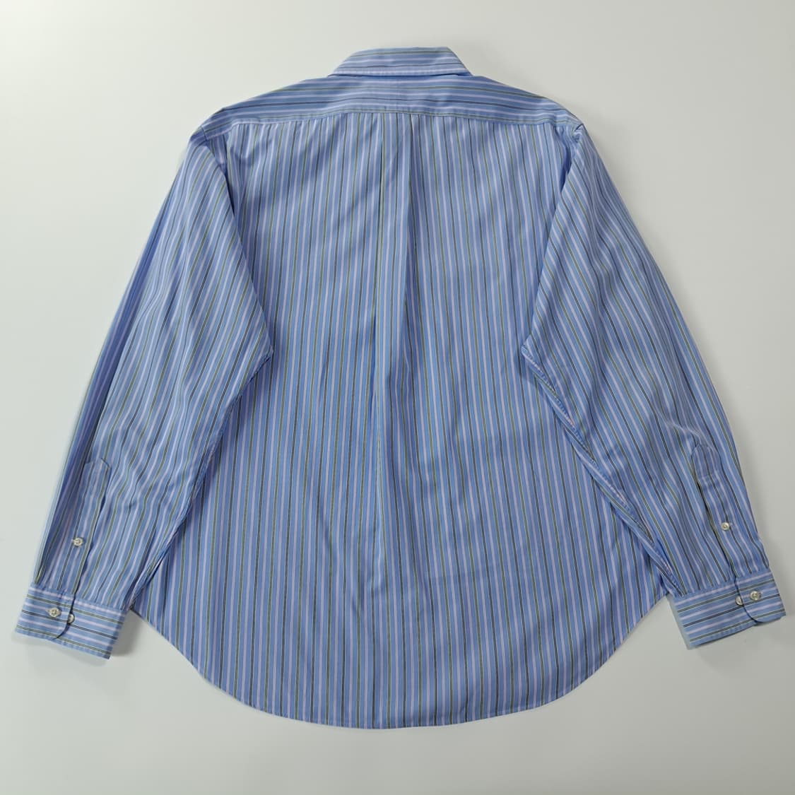 CK284 XL 폴로 90s 멀티스트라이프 블루 셔츠 남방 상품이미지6