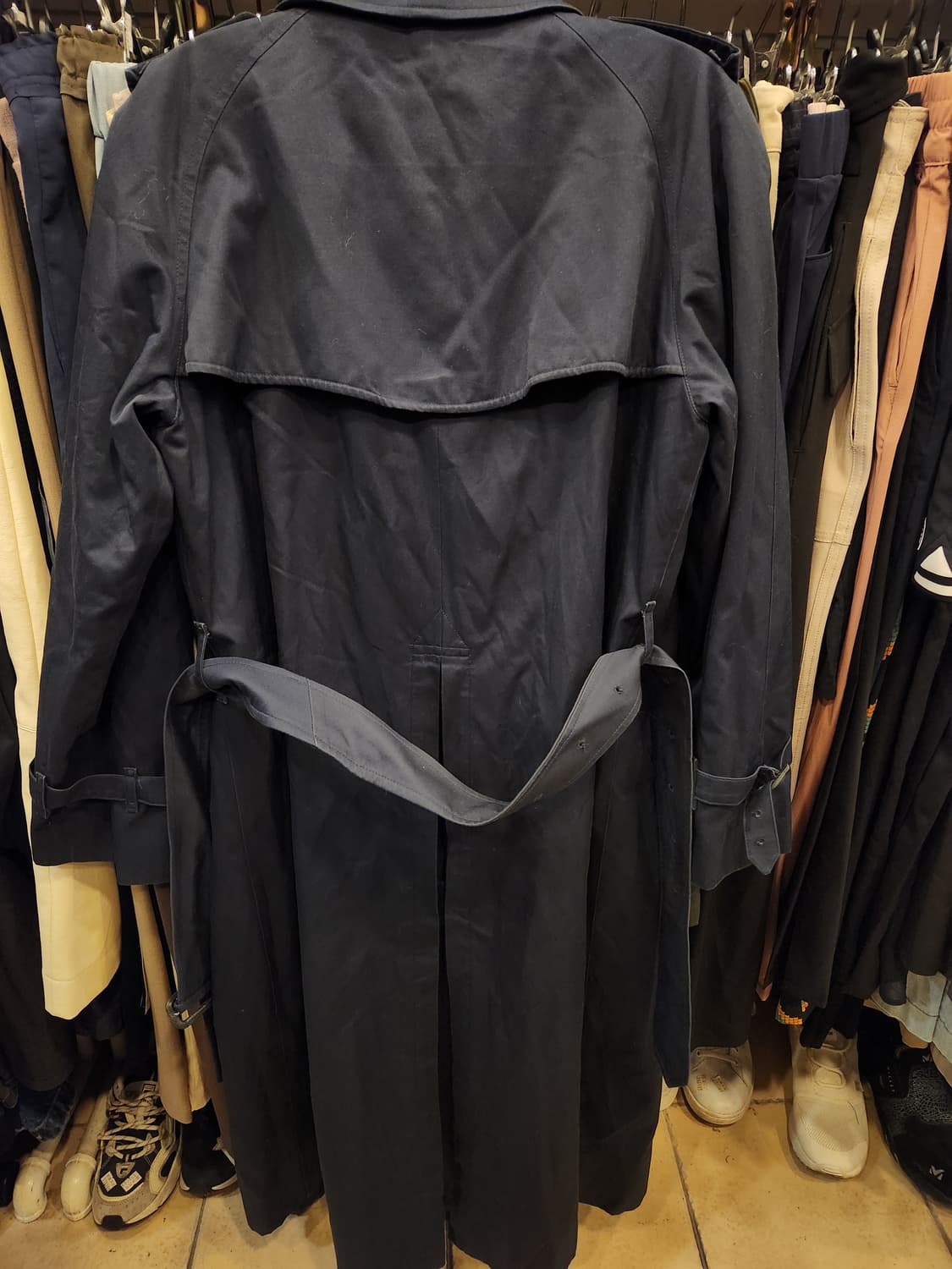 버버리 런던 네이비 트렌치코트 상품이미지5