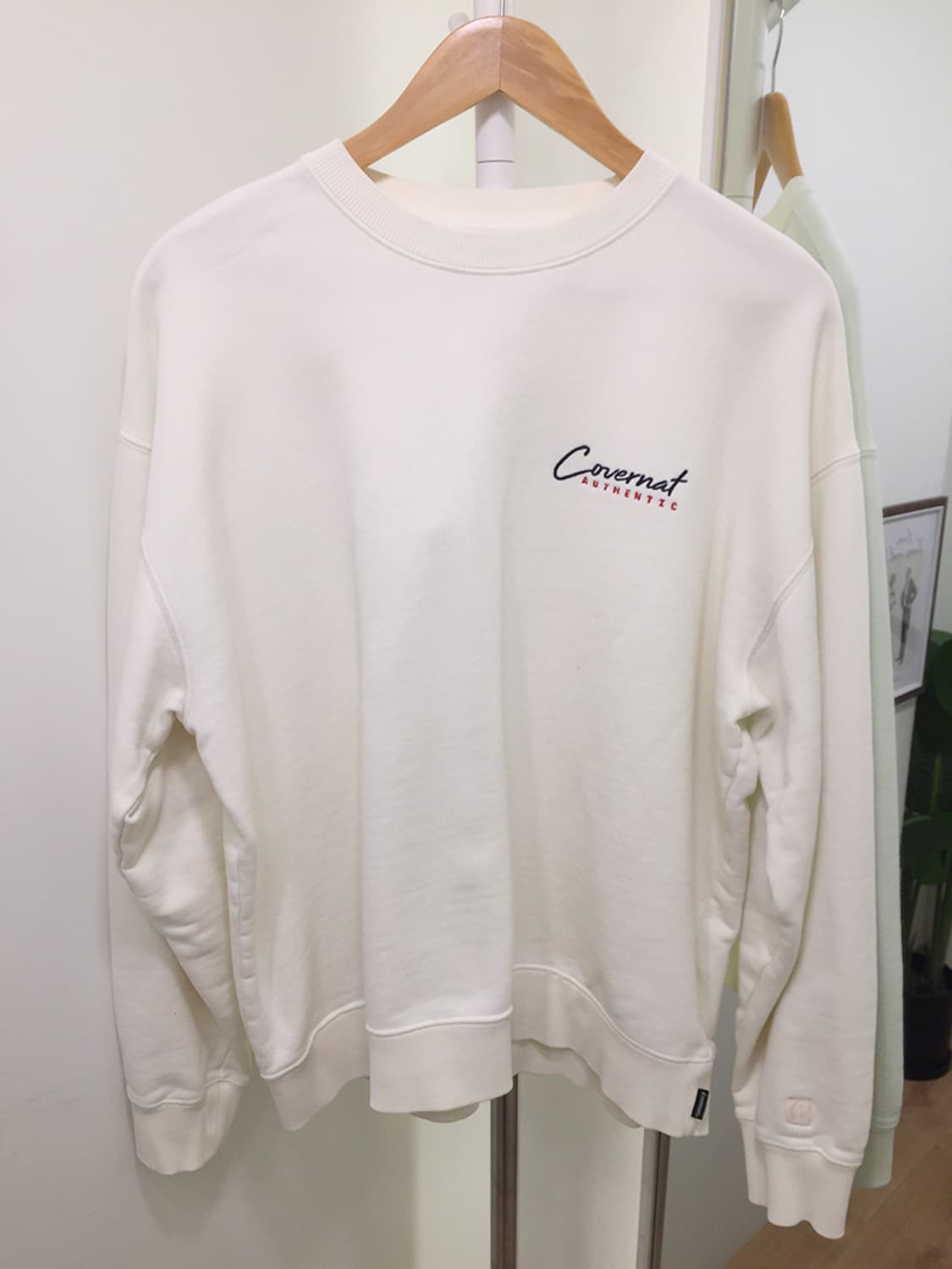 공용 커버낫 오버핏 맨투맨 100 상품이미지2