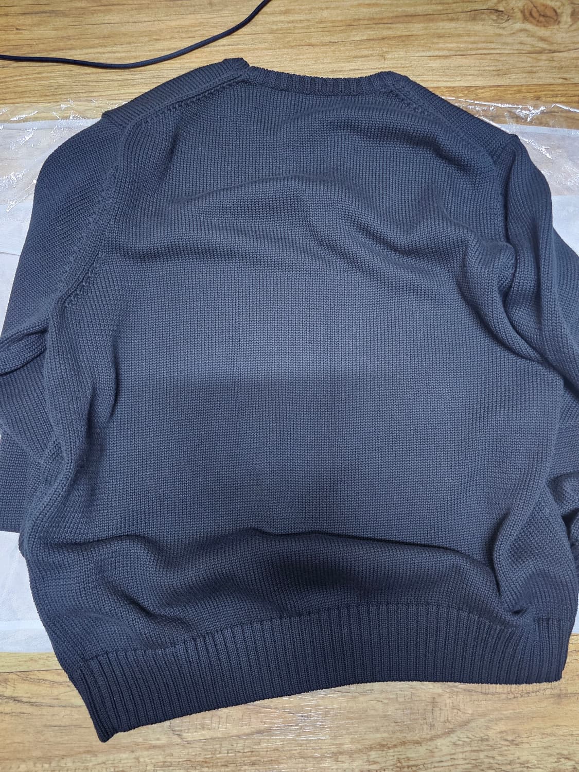 폴로 골프 베어 곰돌이 니트 블랙 XL 상품이미지5