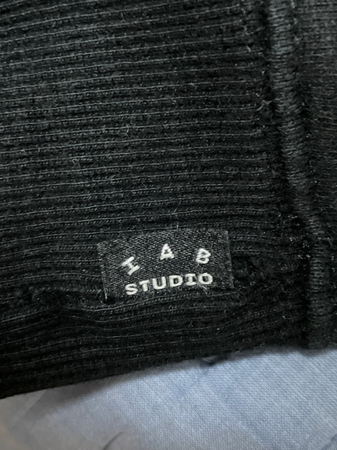 IAB STUDIO 후드 블랙 XL 18년 버전 상품이미지3