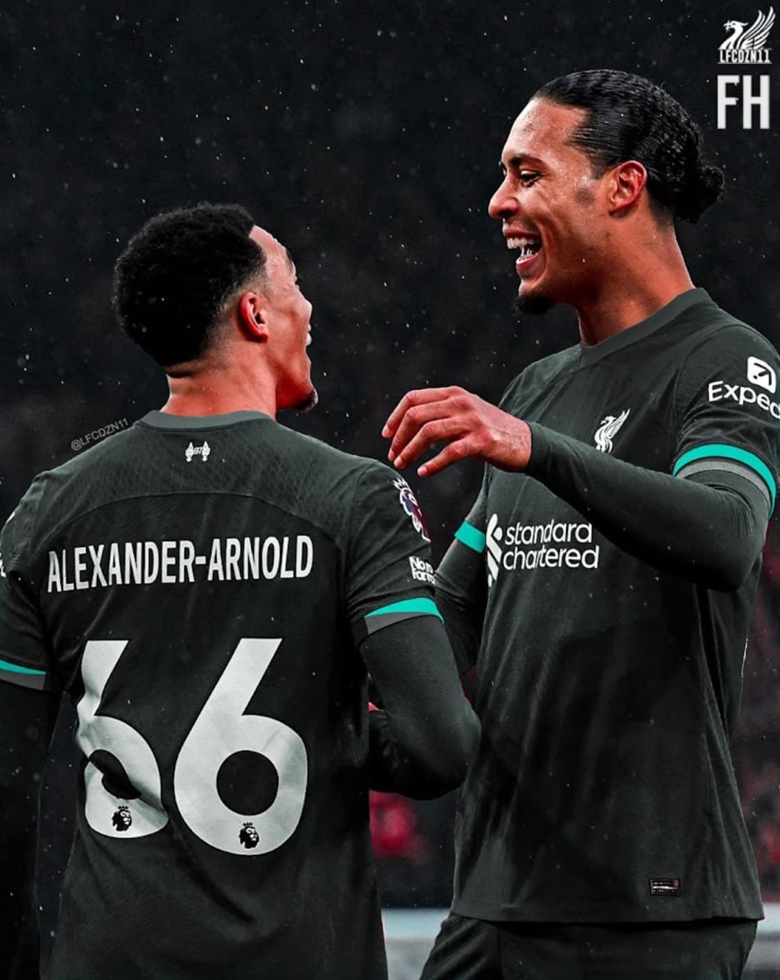 2024-25 정품 리버풀 어웨이 아놀드 L사이즈 상품이미지1