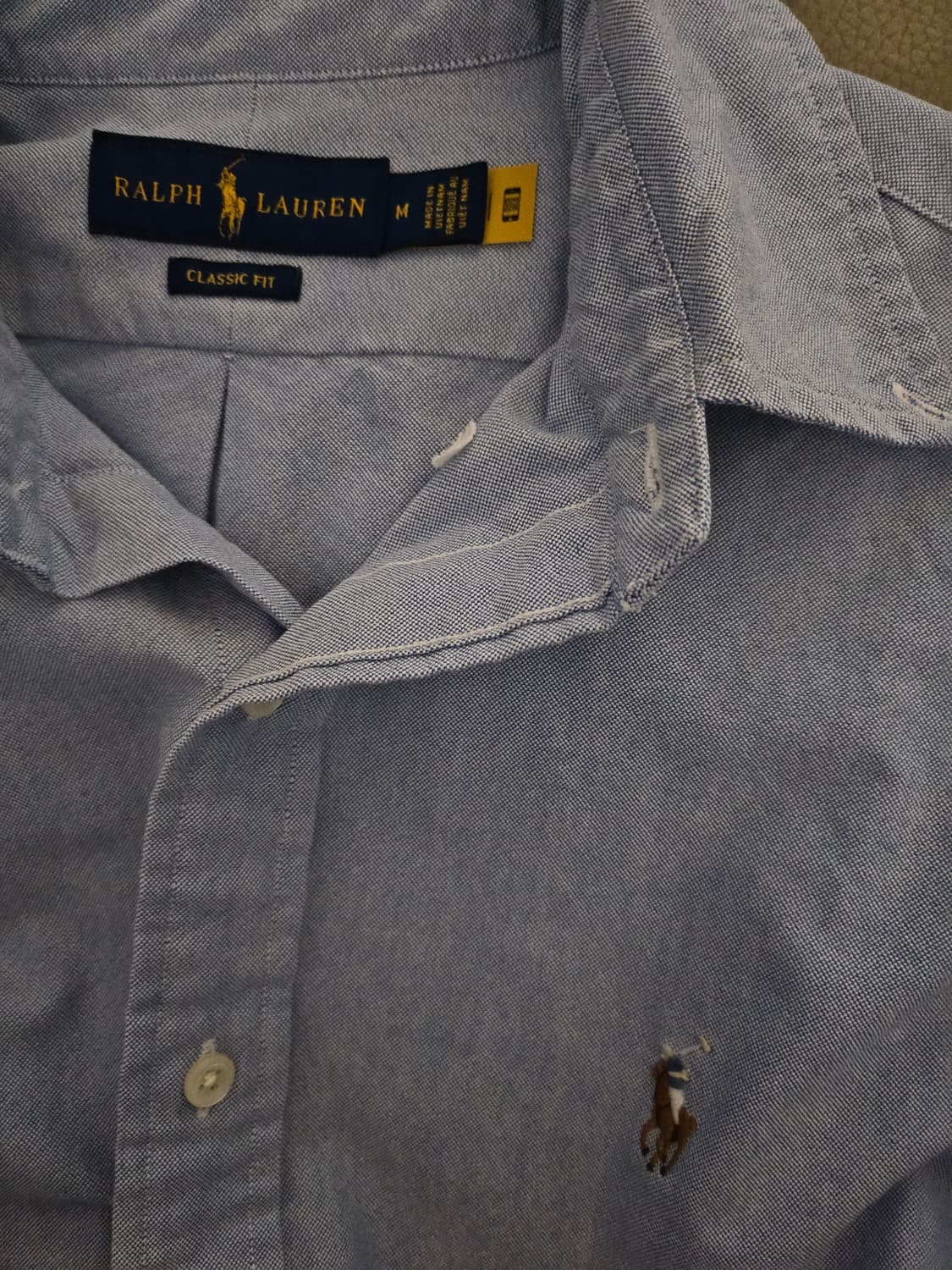[거의 새것] 폴로 랄프로렌 셔츠 남방 클래식 M 상품이미지2