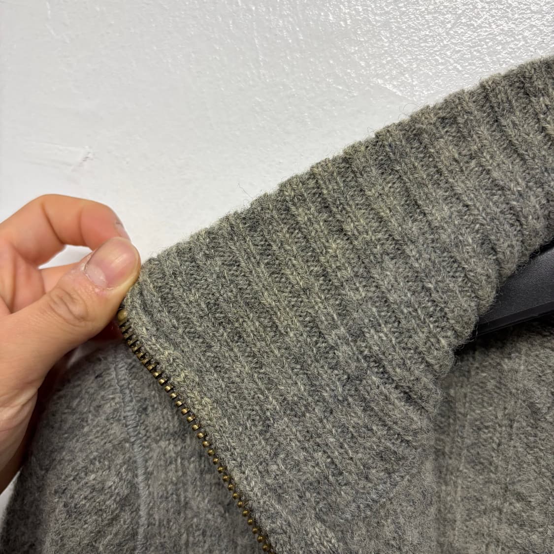 폴로 진스 울 니트 집업 상품이미지8