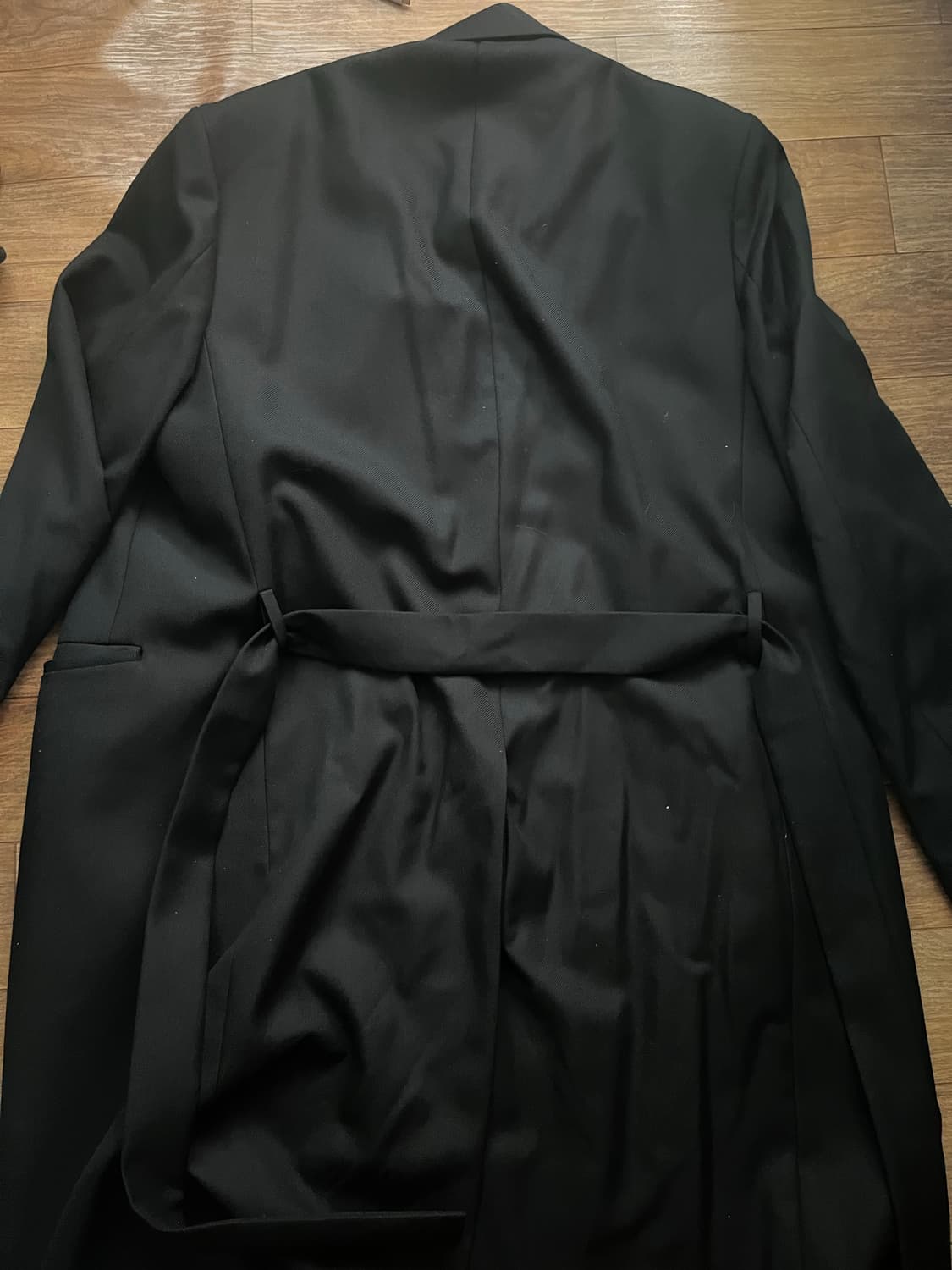 솔리드옴므 트렌치코트50 블랙 상품이미지4