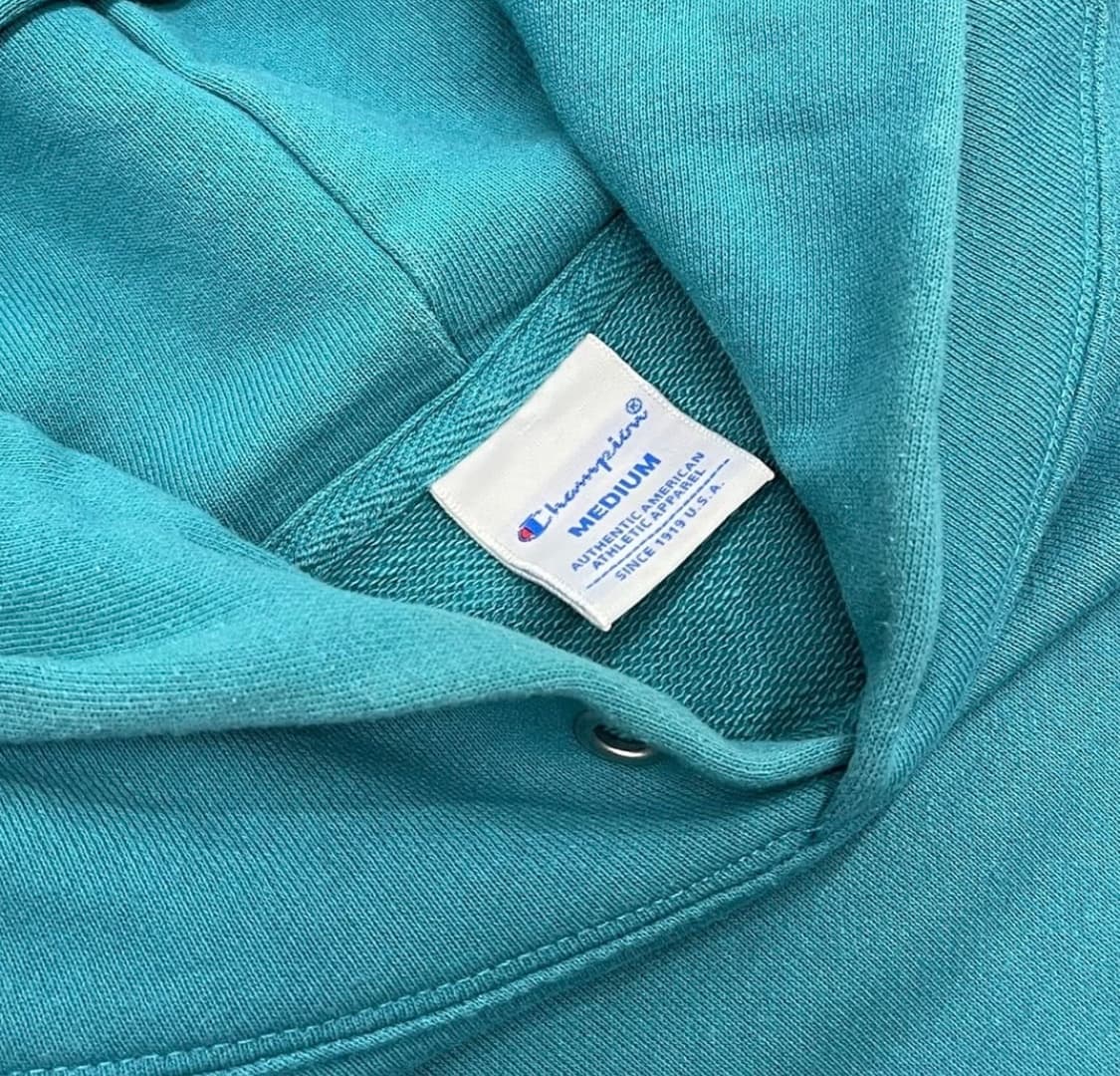 Champion 챔피온 민트 하늘 후드티 M 상품이미지4