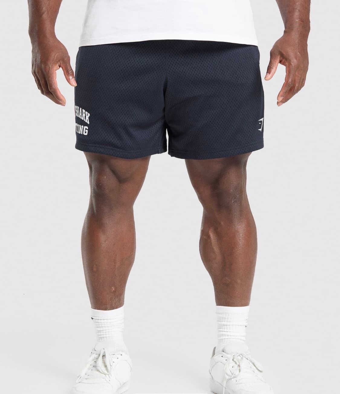 (새상품) 짐샤크 리프팅 메쉬 반바지 짐웨어 상품이미지2